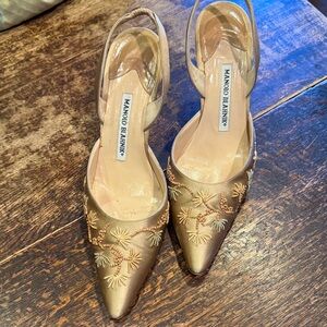 Manolo Blahnik slingbacks